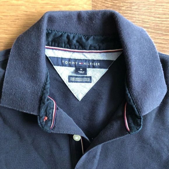 3/$50 Tommy Hilfiger men's short sleeve polo shirt. Size M GUC - Picture 5 of 6